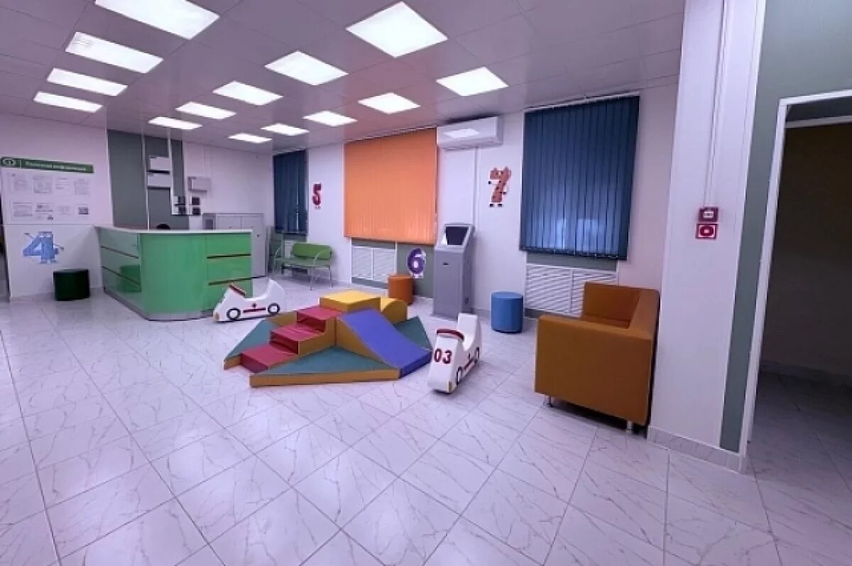    Для юных пациентов в Волгограде модернизировали поликлинику