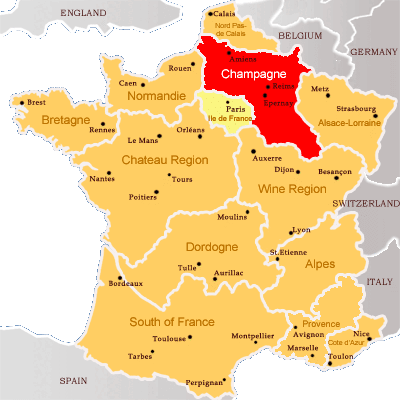 Конечно, не факт, что Шампань была так огромна, но общее местоположение герцогства понятно.