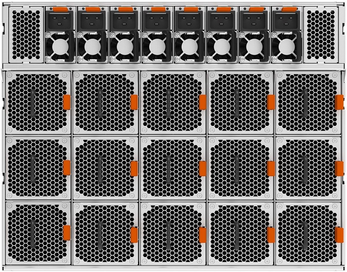 Сервер Lenovo ThinkSystem SR680a V4 вид сзади