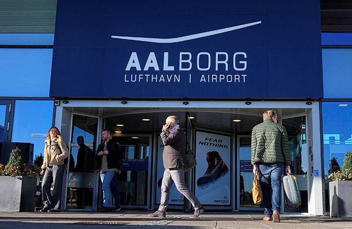    Датский аэропорт Ольборг закрыли из-за беспилотников.Ritzau Scanpix/Bo Amstrup/Reuters