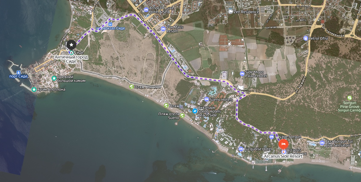 Наш маршрут