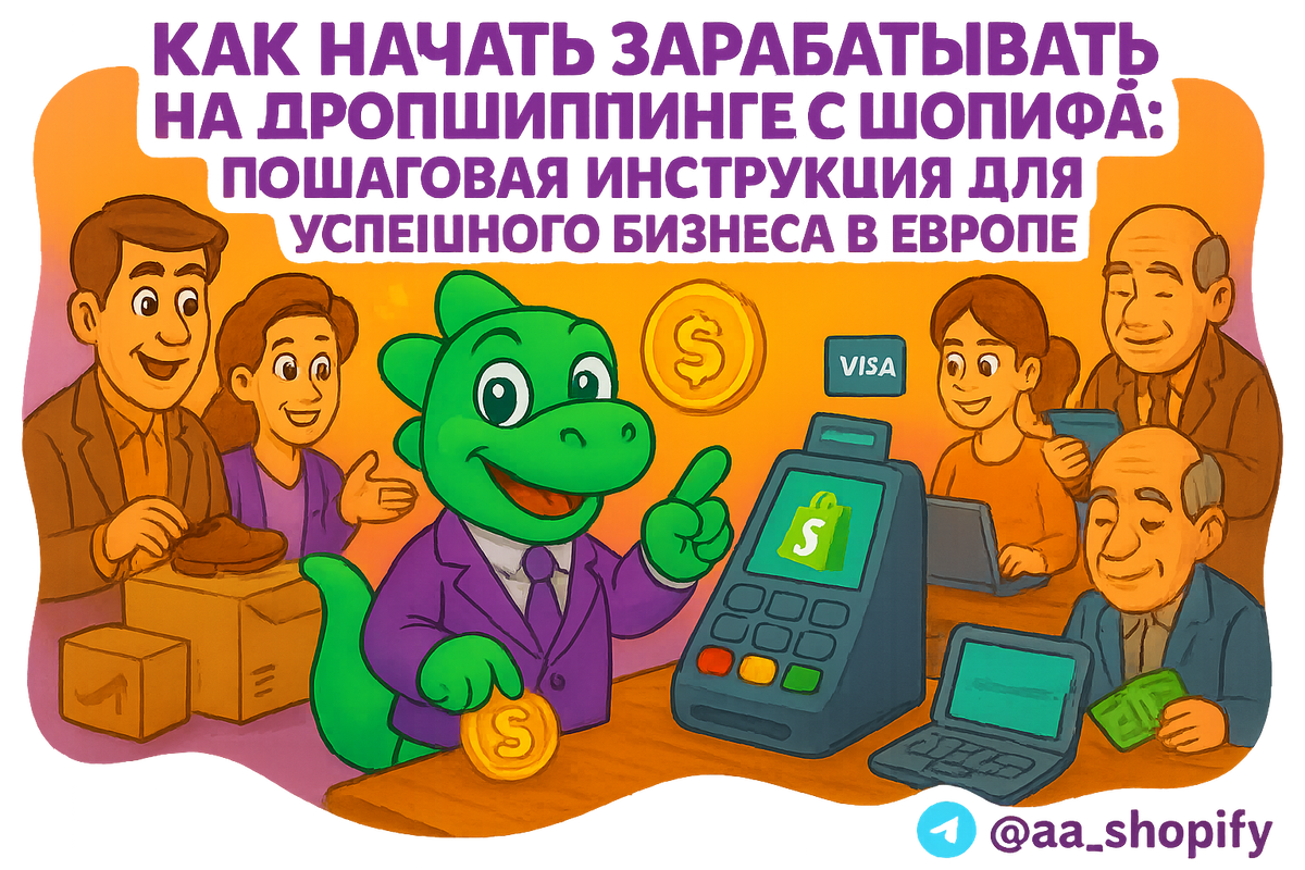    Как начать зарабатывать на дропшиппинге с Шопифай: пошаговая инструкция для успешного бизнеса в Европе aa_ecom