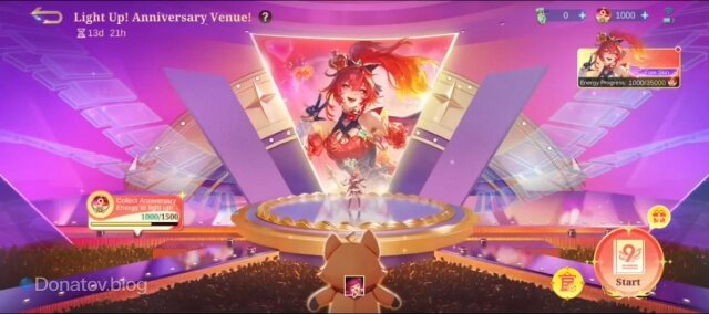    Главная страница события 9th Anniversary MLBB