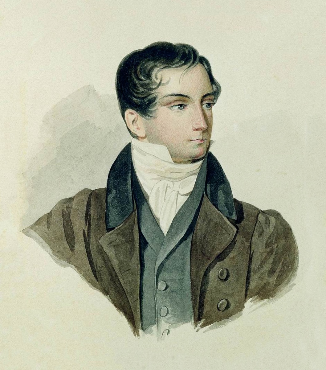   П. Соколов. Портрет Д.В. Веневитинова. 1827 / wikipedia.org