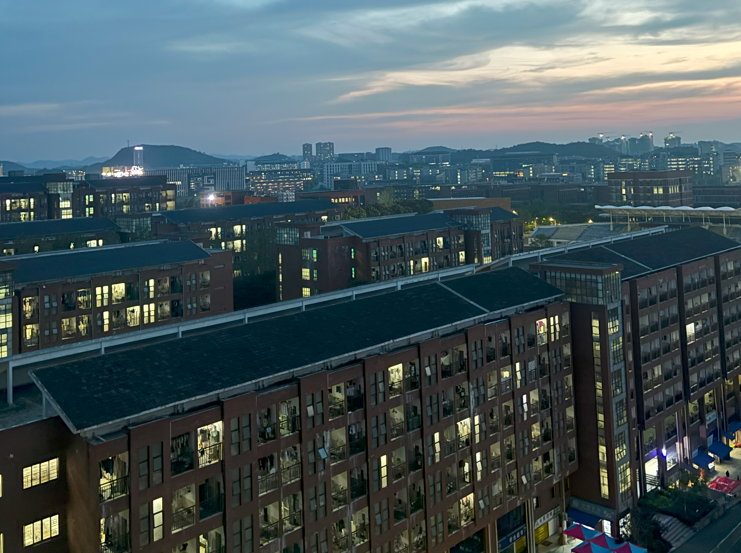 Вид из окна моей общаги