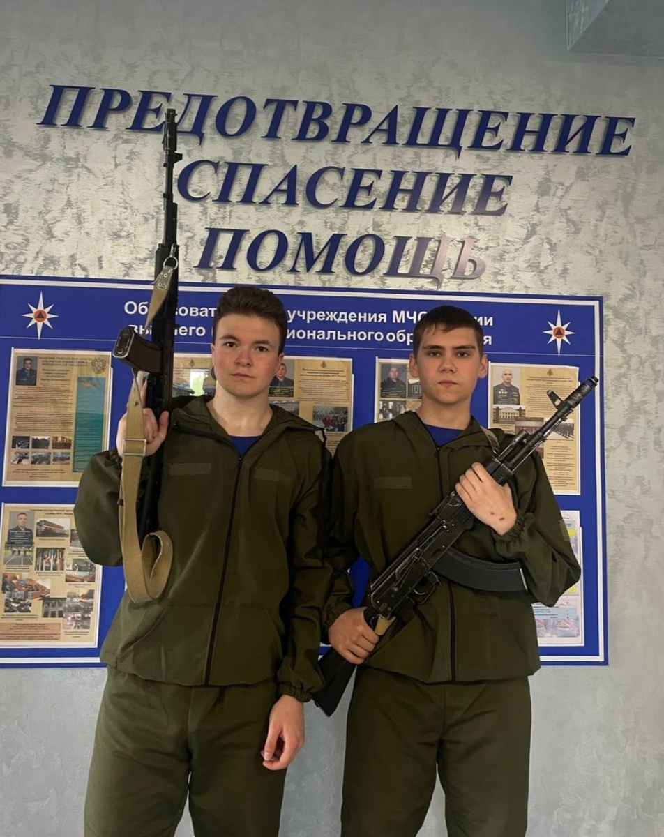 На занятии с другом