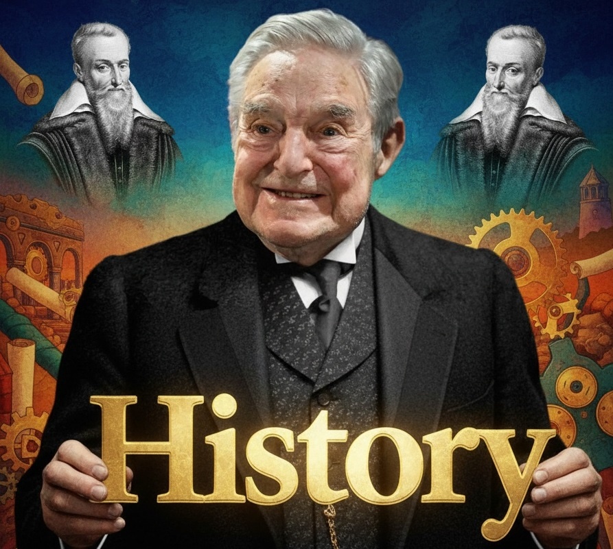 Фотоколлаж автора. Джордж Сорос