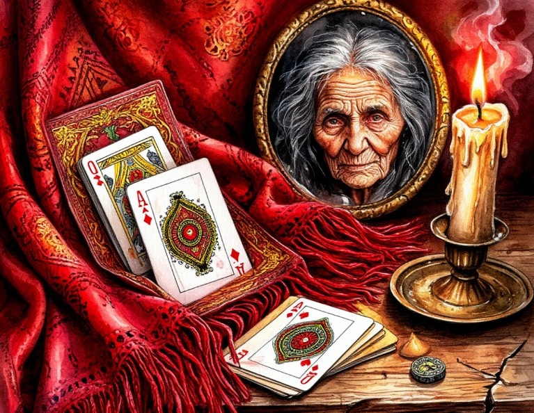 Местная бабка-шептунья, которая не боялась ни цыган, ни самого чёрта. Именно к ней пришел Николай за своим роковым приворотом