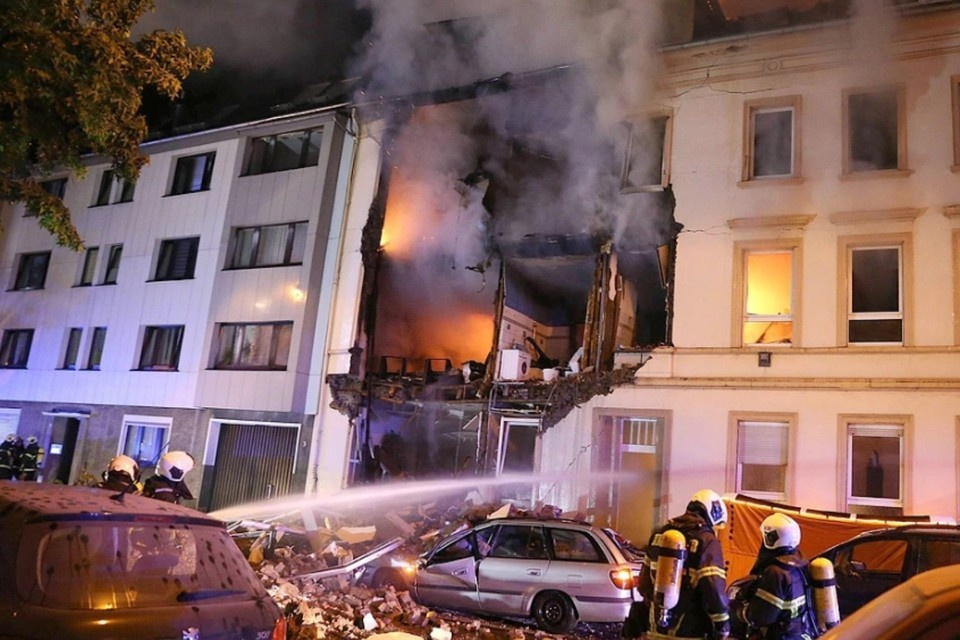    DPA: В результате взрыва дома в Германии пострадали восемь человек GLOBAL LOOK PRESS