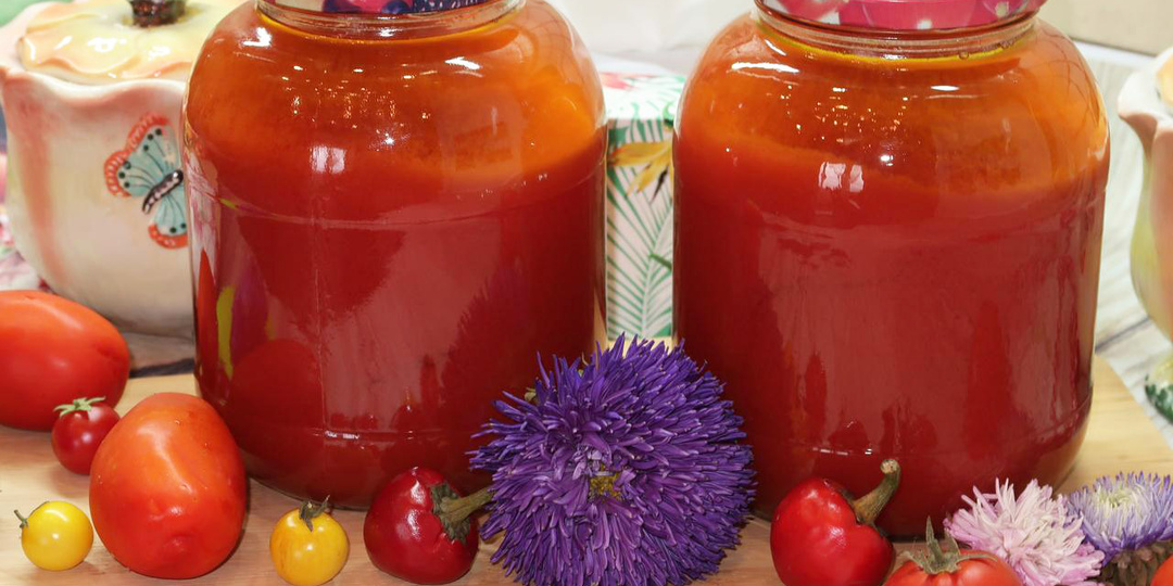 Томатный сок на зиму