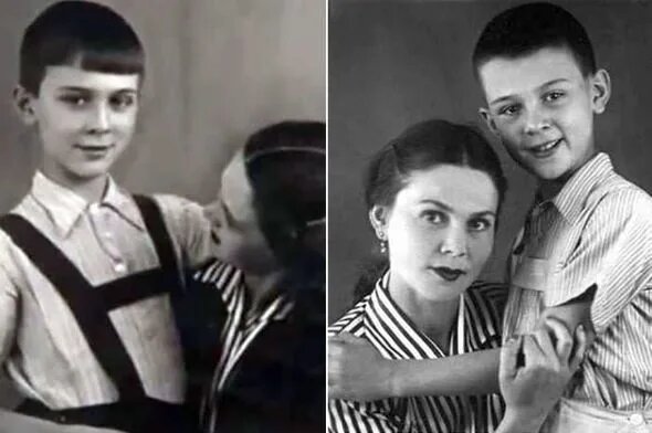 Муслим Магомаев с мамой