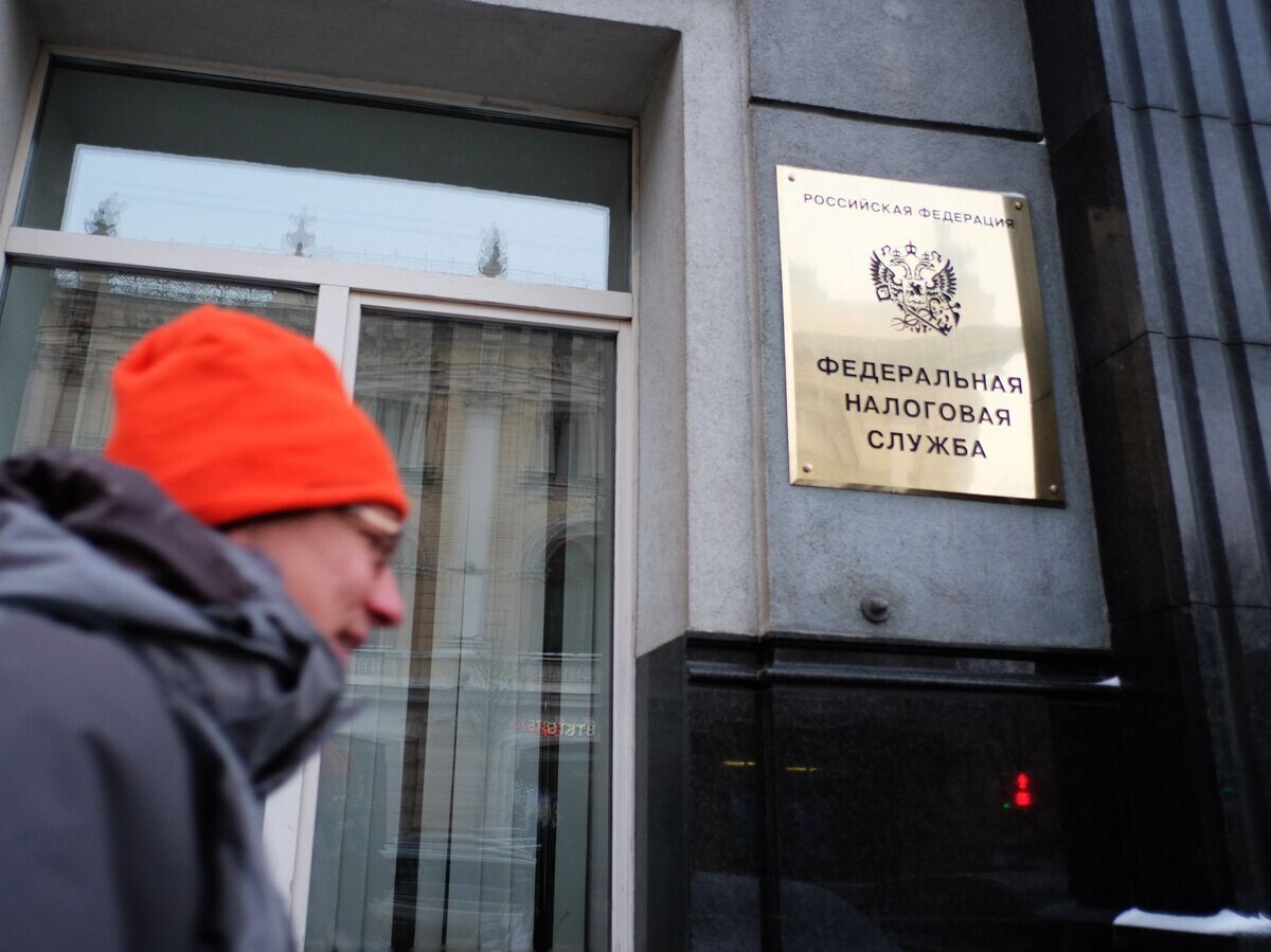 Прохожий у здания Федеральной налоговой службы России© РИА Новости / Наталья Селиверстова