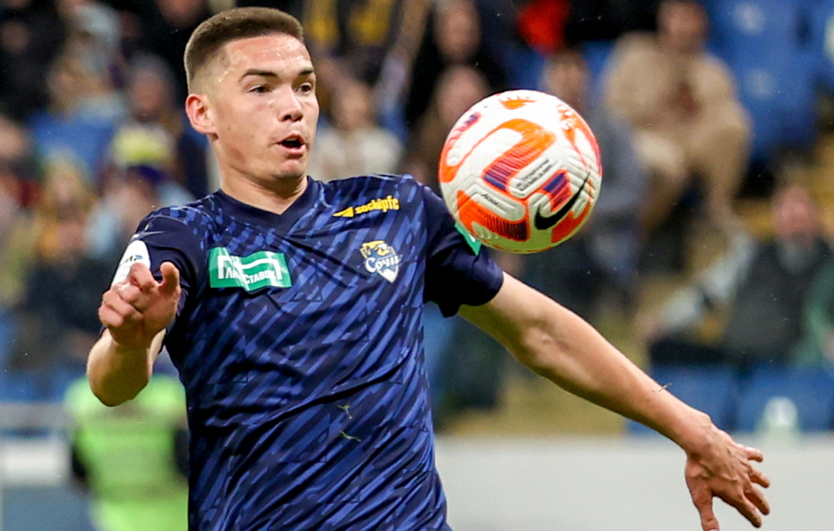    Защитник "Сочи" Вячеслав Литвинов  Эрик Романенко/ТАСС