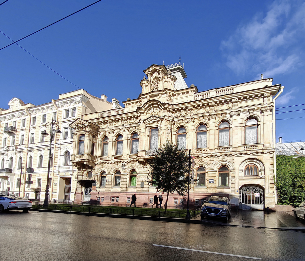 Особняк Кельха или Дом Юриста на улице Чайковского, 28. Санкт-Петербург.