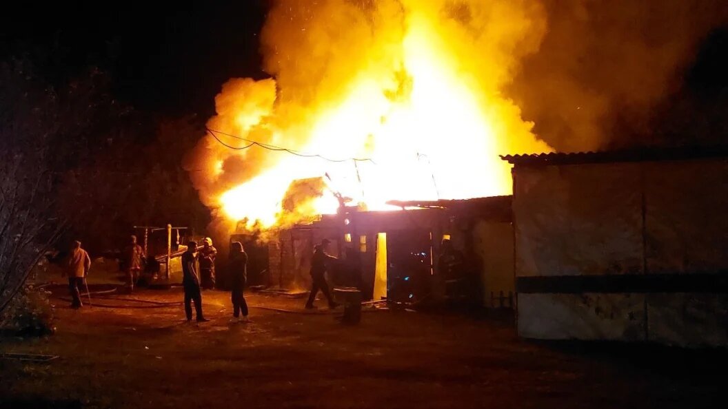    Оперштаб сообщил о пожаре на Афипском НПЗ. Фото телеграм