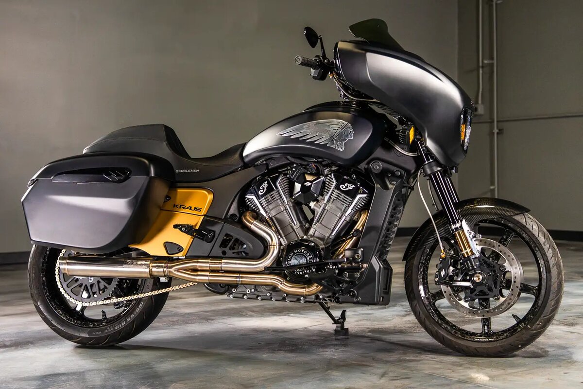 Кастомный Indian Chieftain PowerPlus от Kraus Motor Co.