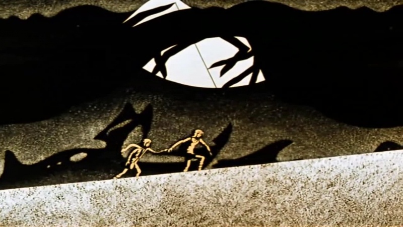 Кадр из мультфильма «Перевал» (1988)