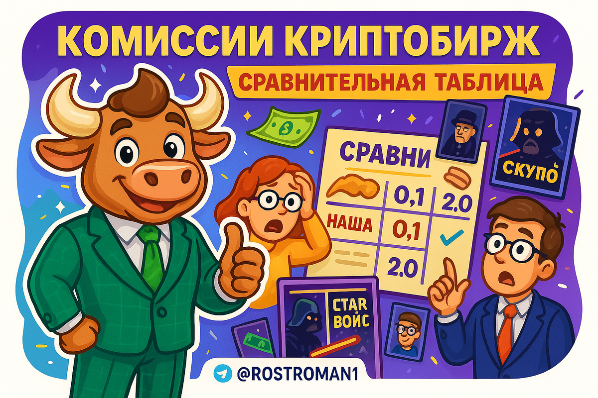    Комиссии криптобирж: скрытая ловушка, на которой теряют 92% трейдеров РоСТ | Роман о Системном Трейдинге