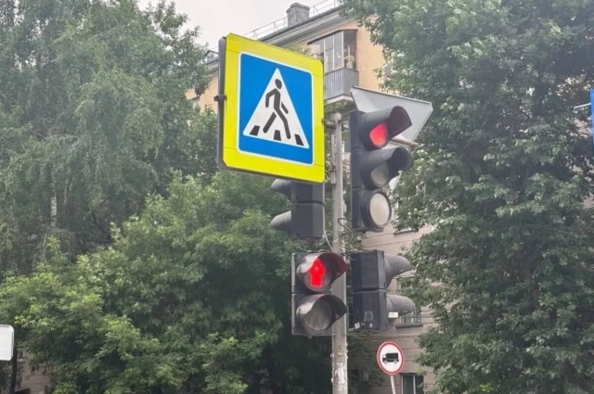    В Тольятти появился новый светофор у школы