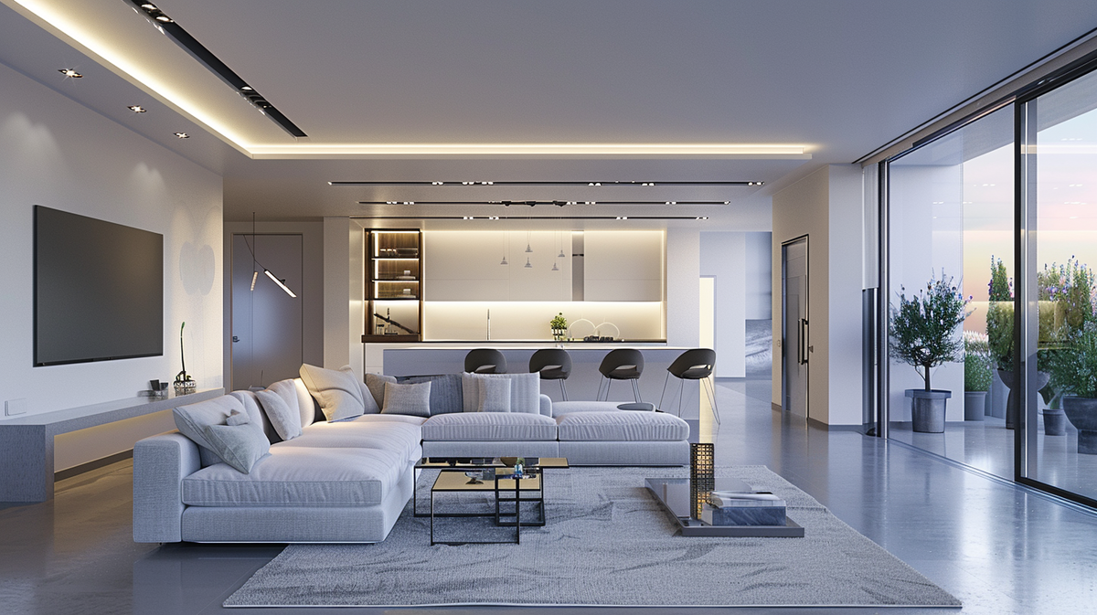 Потолок из гипсокартона