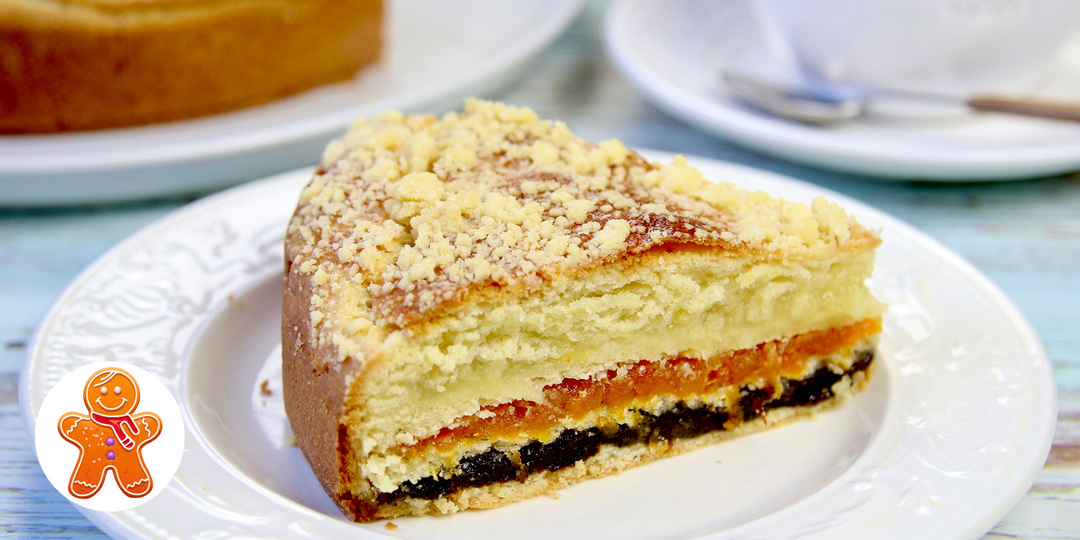 Татарский трехслойный пирог к чаю ☕Пирог с тремя начинками