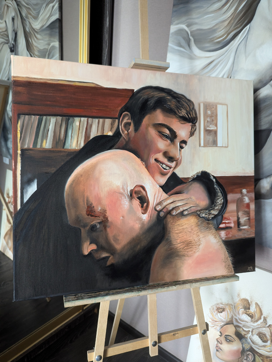 Картина по мотивам фильма "Брат"