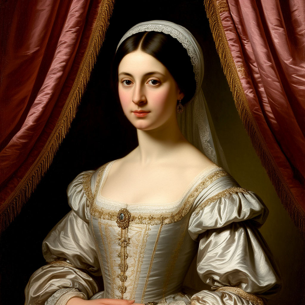 Авторская цифровая картина. В стиле Барокко