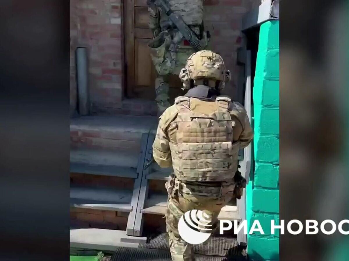    Видео задержания завербованного Киевом жителя ЛНР© fsb.ru