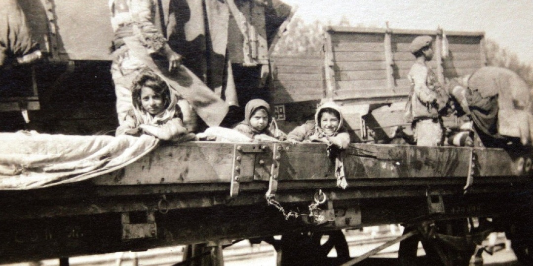 История одной фотографии | Армянские дети навсегда покидают Киликию