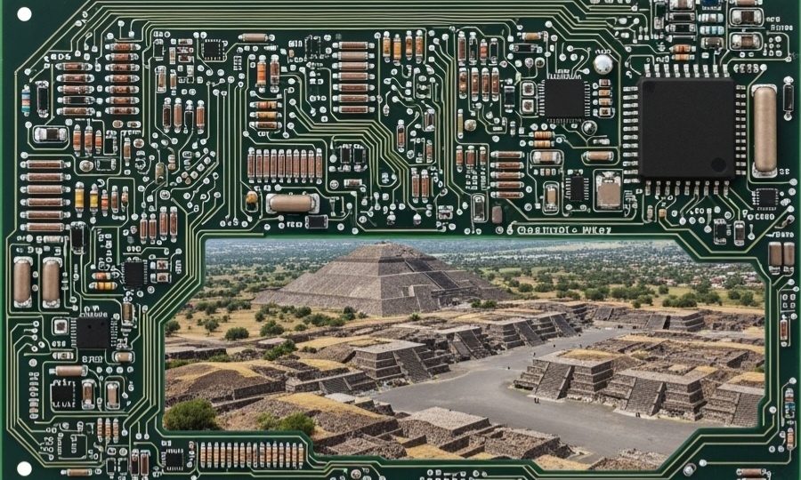 Теотиуакан — древний мегаполис-загадка и гипотеза «гигантской электронной платы»