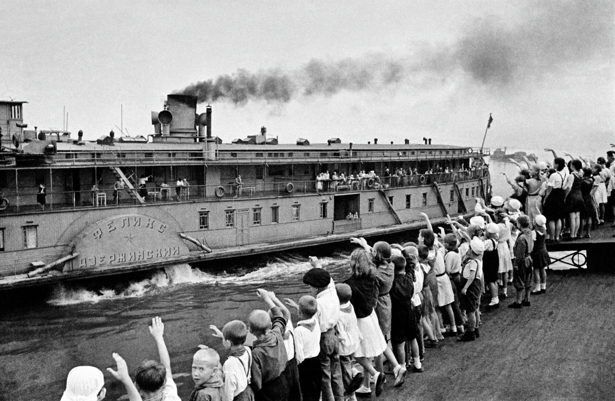 Пароход "Феликс Дзержинский", СССР 1932 год. фото из rg.ru