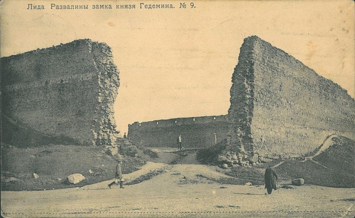 Лидский замок в 1912 году