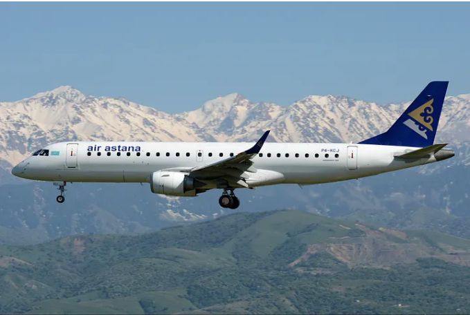 P4-KCJ, самолёт, попавший в аварию. (Дамир Кагарманов)