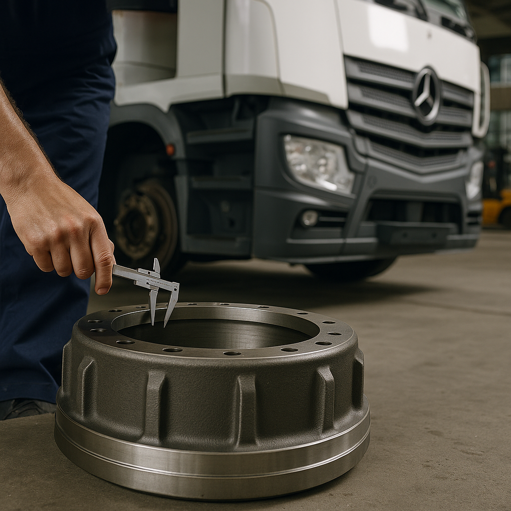    Тормозные барабаны Mercedes Actros: 7 шагов подбора по VIN, замерам и массе без перегрева и трещин admin