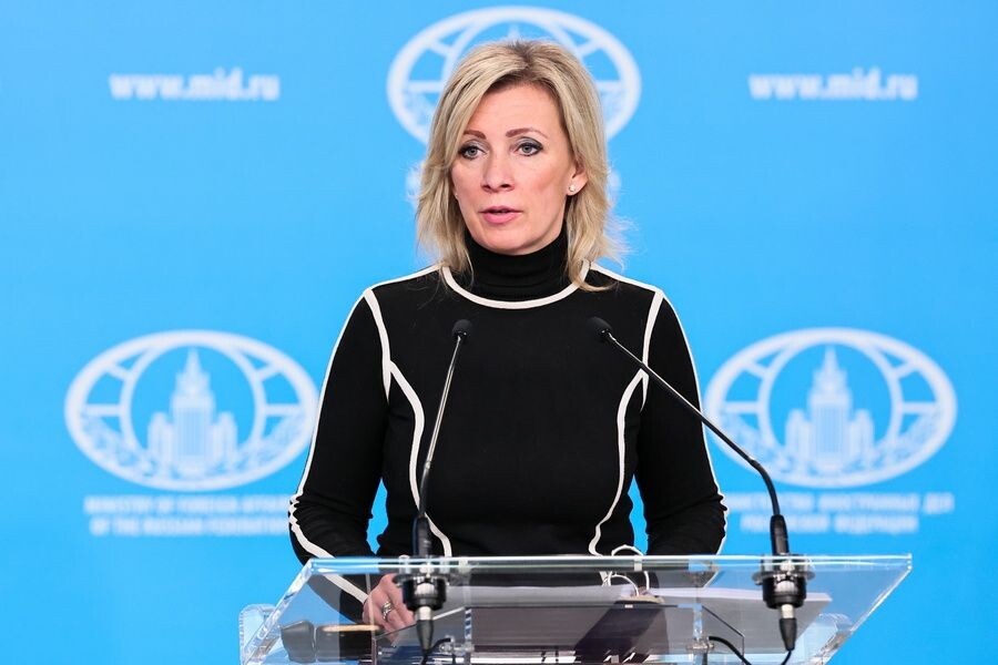    Официальный представитель МИД России Мария Захарова / Источник: © Софья Сандурская/ТАСС