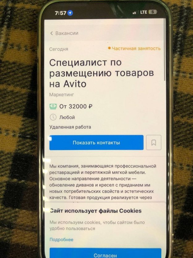    Кировский мошенник обманул соискателей работы на 250 тысяч рублей