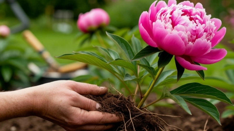 Как пересадить пионы так, чтобы не потерять ни одного куста