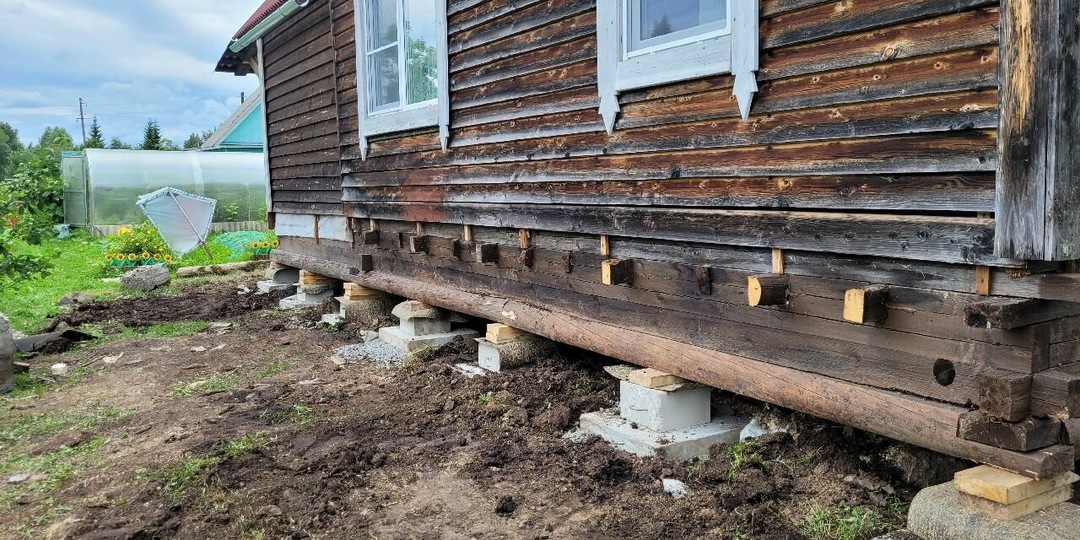 Как залить новый фундамент под старый дом без домкратов и бригад: метод, который сработал