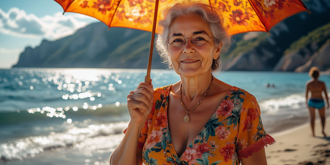 «Бабушка Митрофановна в Крыму: как я чуть не поджарила ноги на пляже!»