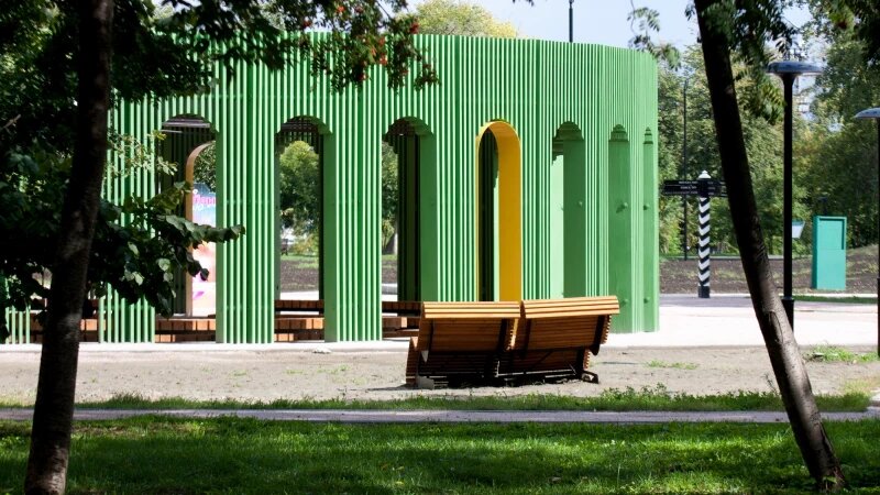     Амфитеатр в Изумрудном парке. Анна Зайкова