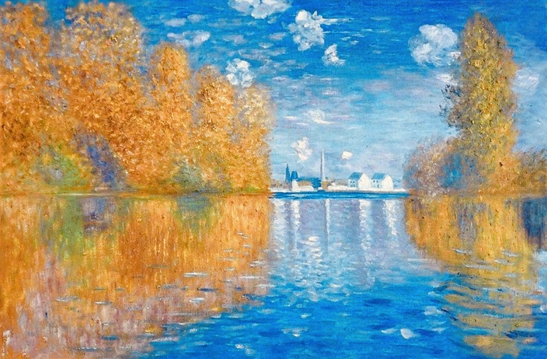 Клод Моне. Осенний лес в Аржантее. Из открытых источников 