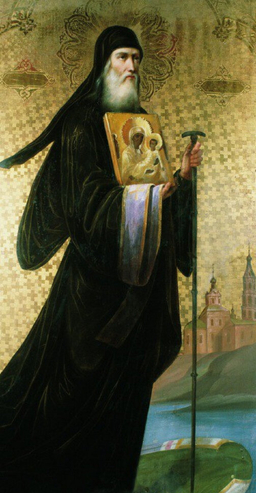 Николай Шумов. Икона Св. Василий Рязанский. Конец 19 - начало 20 вв.