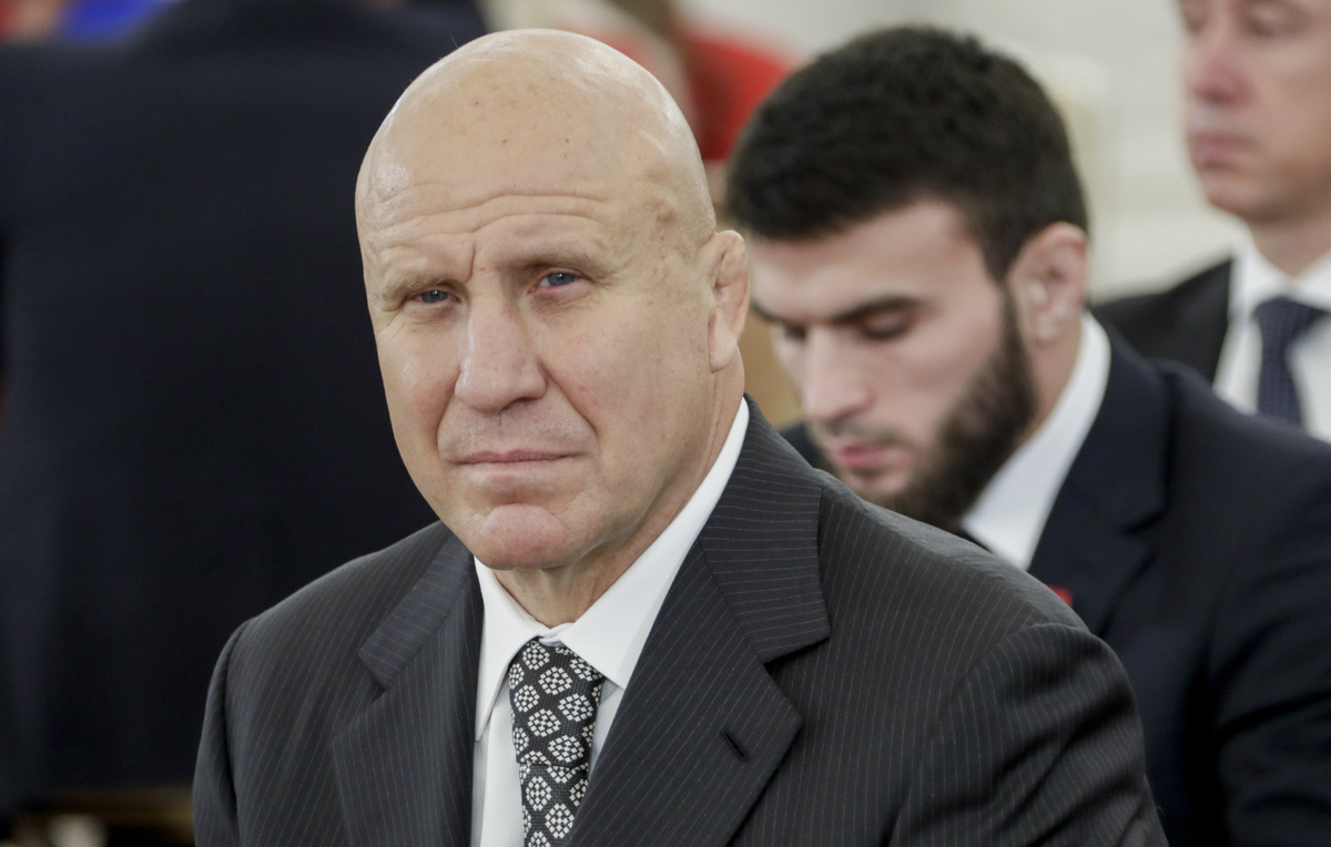    Президент Федерации спортивной борьбы России Михаил Мамиашвили   Михаил Метцель/ТАСС