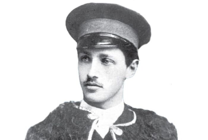 Иван Бунин в молодости.