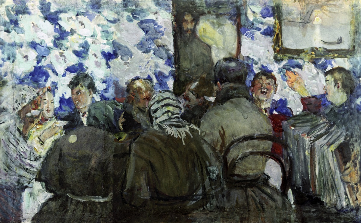   С. Герасимов. Свадебные в трактире. 1909/Э. Коган / РИА Новости