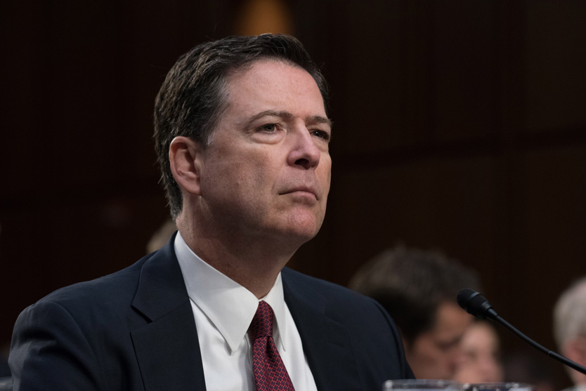     Бывший глава ФБР Джейм Коми    
Фото: Sait Serkan Gurbuz / Zuma / Global Look Press