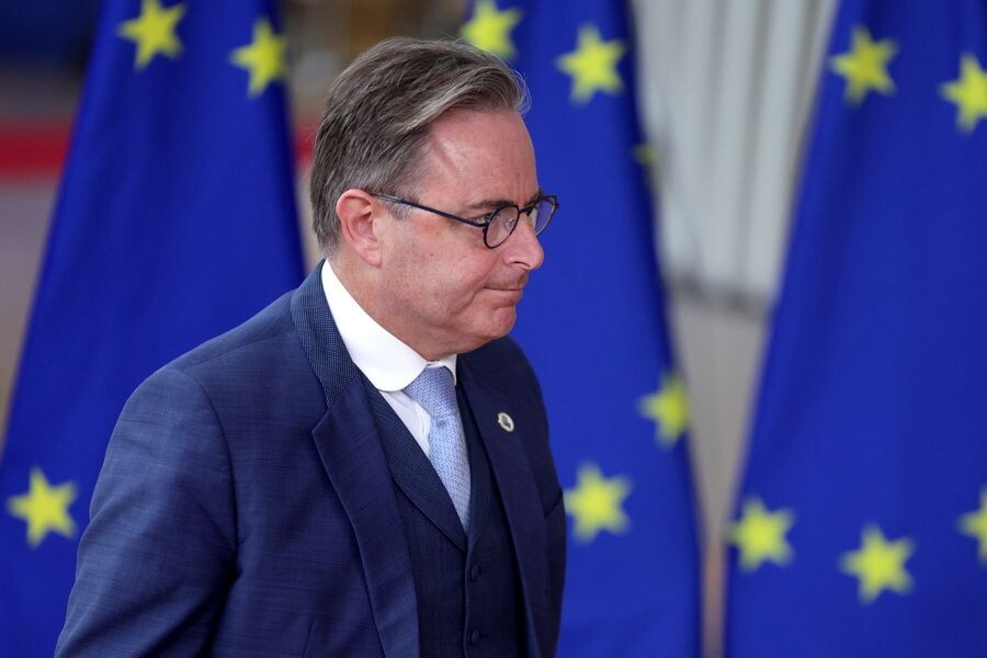    Премьер-министр Бельгии Барт де Вевер / Источник: © OLIVIER MATTHYS/EPA/ТАСС