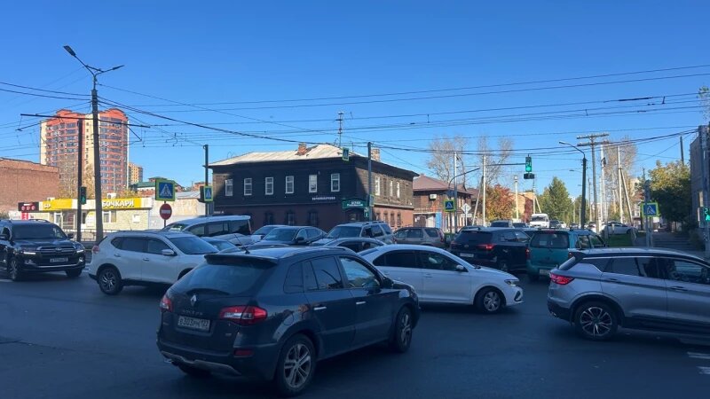     Пробка на Красноармейском проспекте Кристина Тарасова