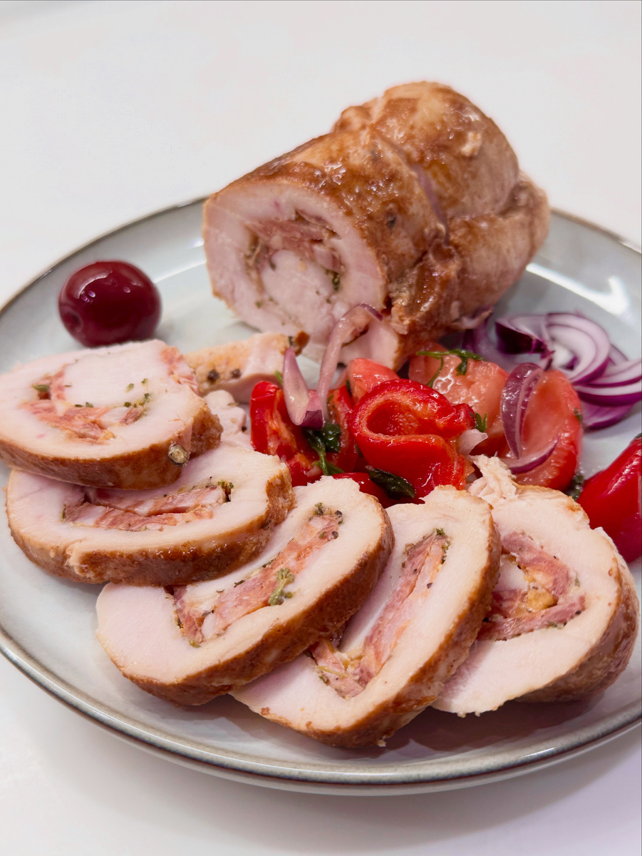 Курица с чоризо