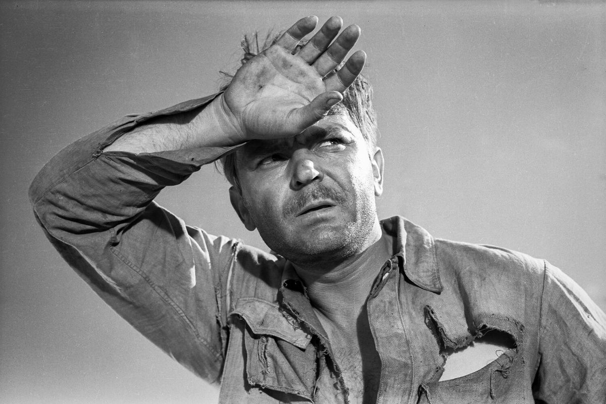 Актер Сергей Бондарчук в роли Андрея Соколова в фильме «Судьба человека», 1959 год / В. Уваров/РИА Новости